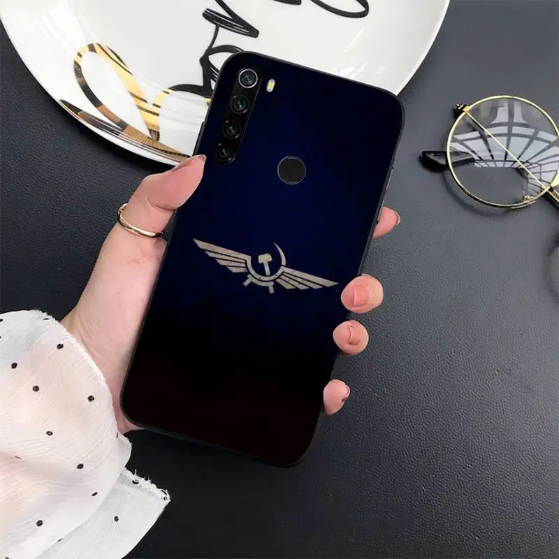 

Aeroflot Aviation Russe Pilote Phone Case For Xiaomi Redmi 7 8 9t a3Pro 9se k20 mi8 max3 lite 9 note 9s 10 pro