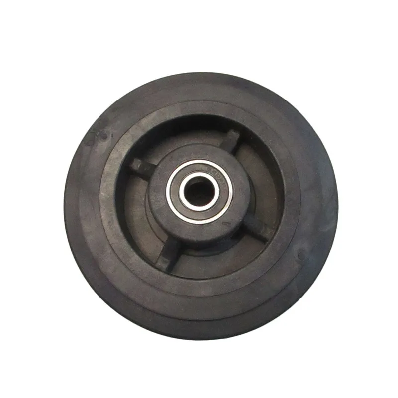 

6 Inch Wheel/Petrol Diesel Engine Flat Push Wheel Car Washer Snow Blower Rubber Solid Shock Absorber