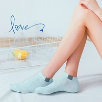 5 pairs women comfortable stripe cotton candy color short socks female slippers casual ankle socks high quality new fashion