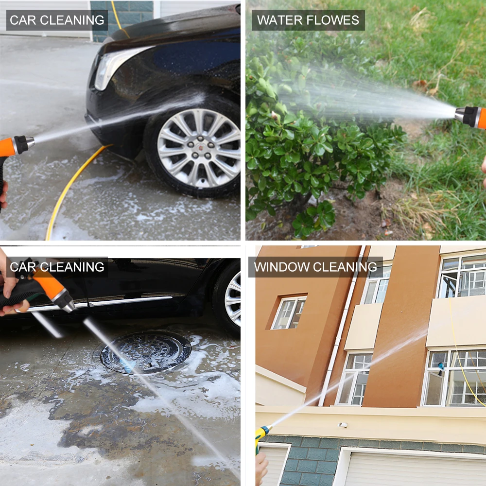 Скидка 12V портативная машина стиральная машина пистолет насос высокого давления распылительная стиральная машина комплект для чистки автомобиле...