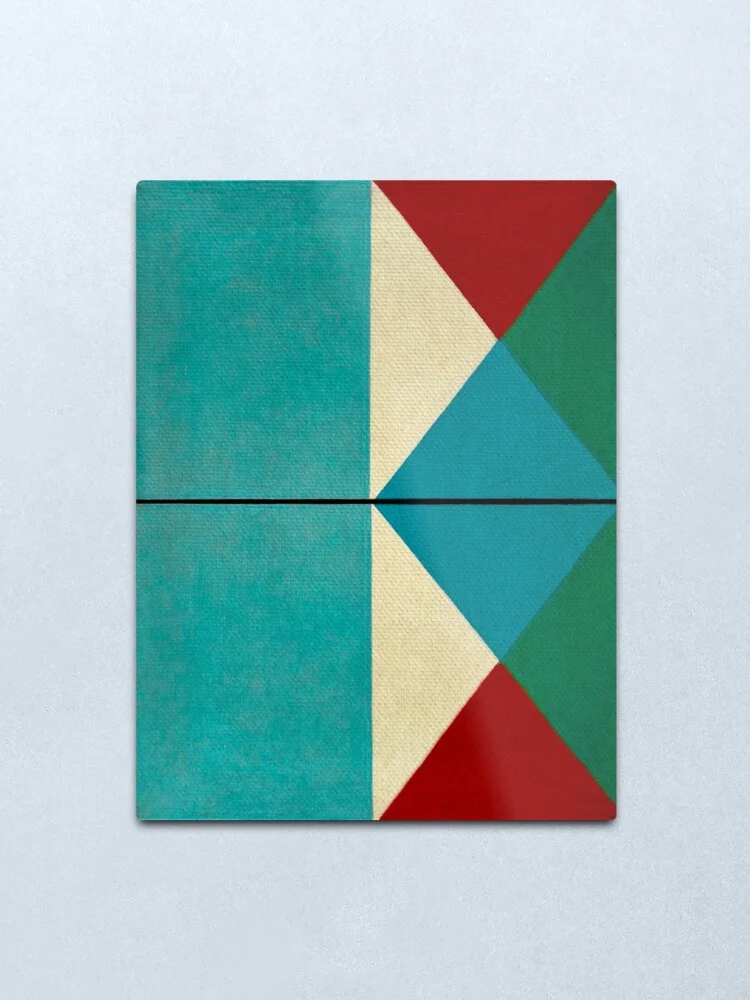 

Геометрический мысли 1 металлические печати жестяная вывеска бар Домашний Настенный декор из металла Арт плакат стены металла художествен...