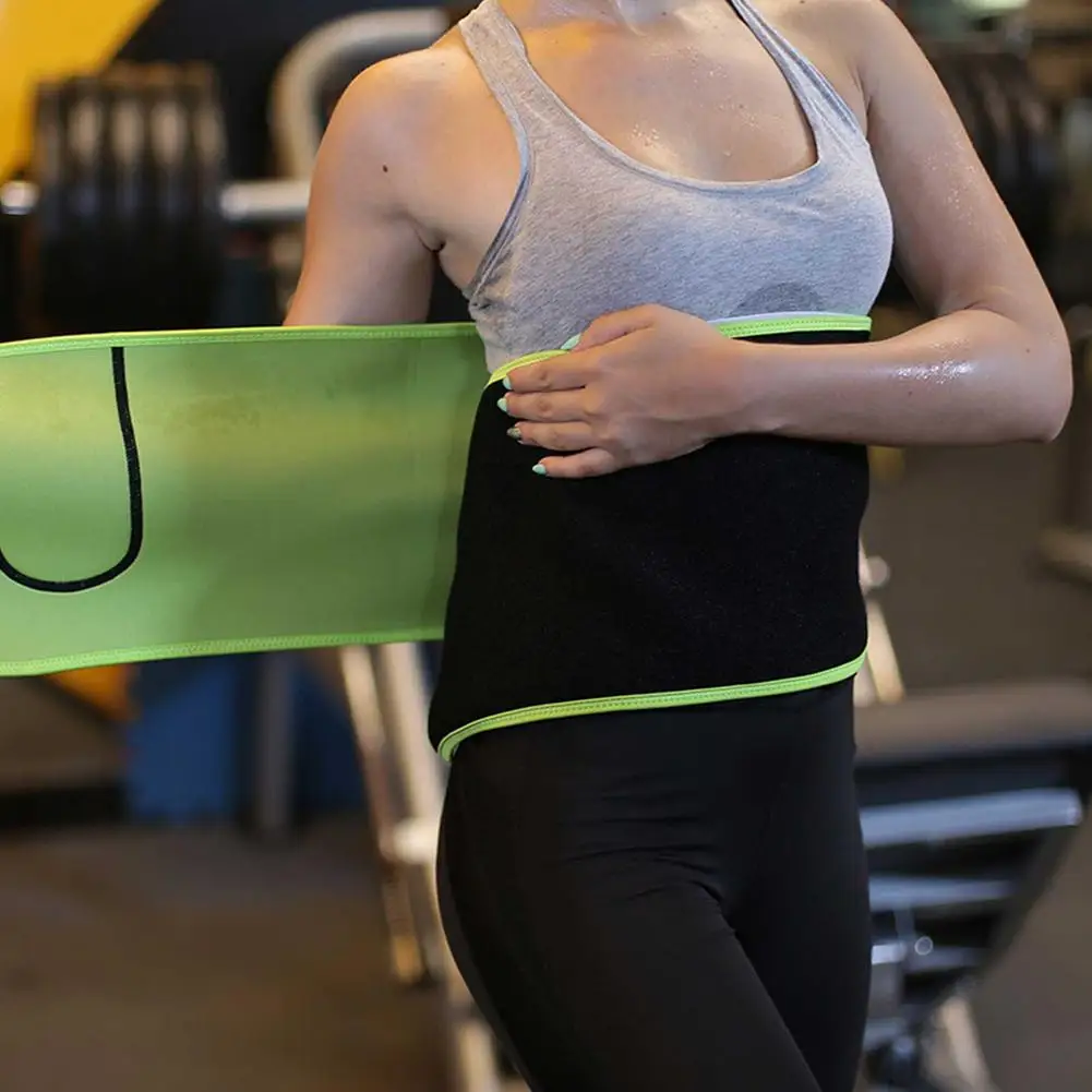 

Спортивный поддерживающий пояс для талии, дышащий пояс для талии, триммер для талии, пояс для тренажерного зала, защита талии для тела, фитне...