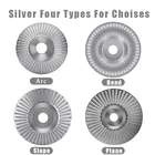 Шлифовальный, полировальный диск для угловой шлифовальной машины, 4 вида шлифовки