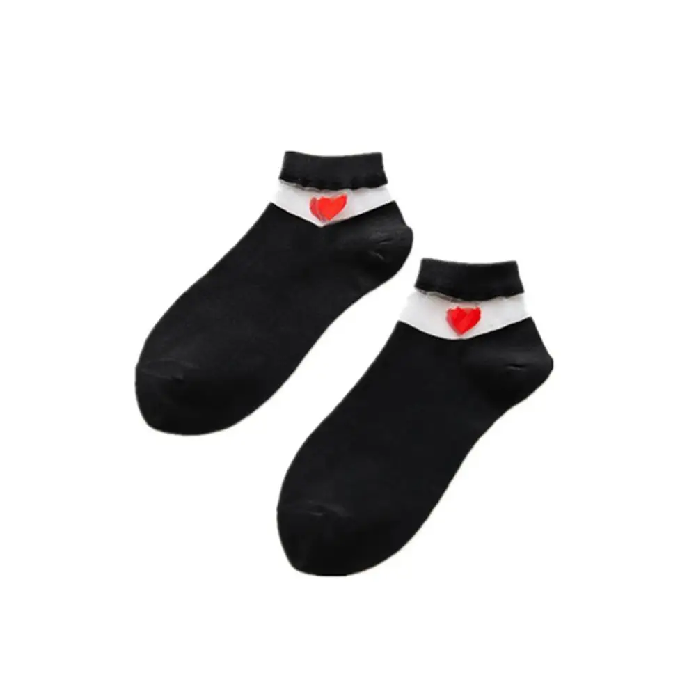 Женские Длинные повседневные Дышащие носки 1 пара милые хлопковые с рисунком