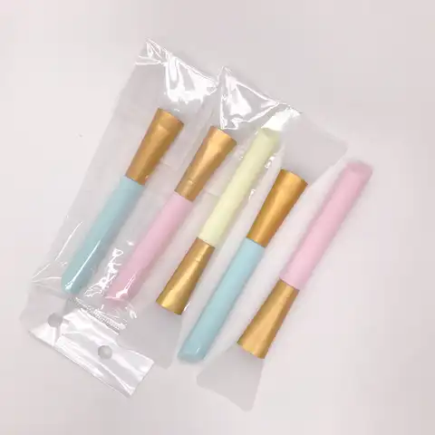 5 pieces.Professional brushes for makeup brushes for a face mask from silicone gel diy cosmetic beauty instruments of the face of silicone ...