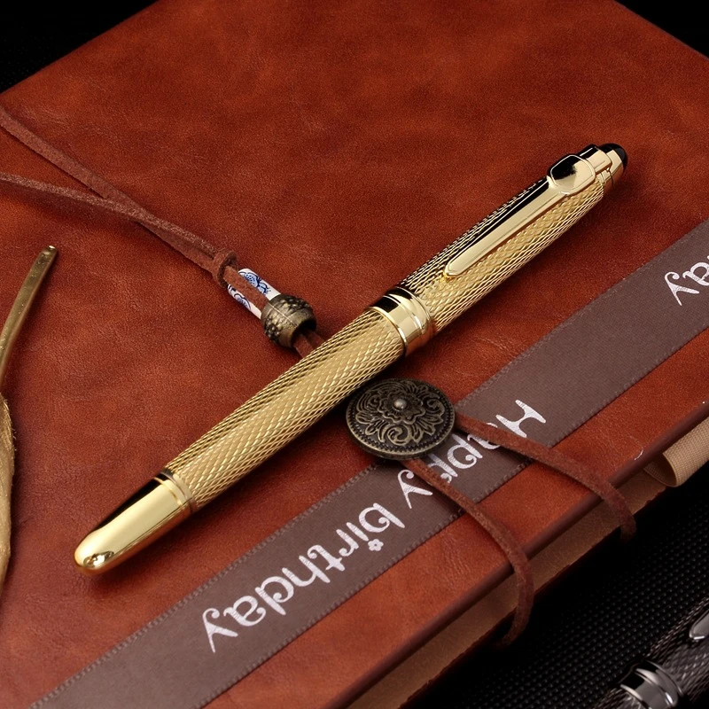 1 шт. Роскошные шариковые черные чернила для ручки деловых подписей шариковая