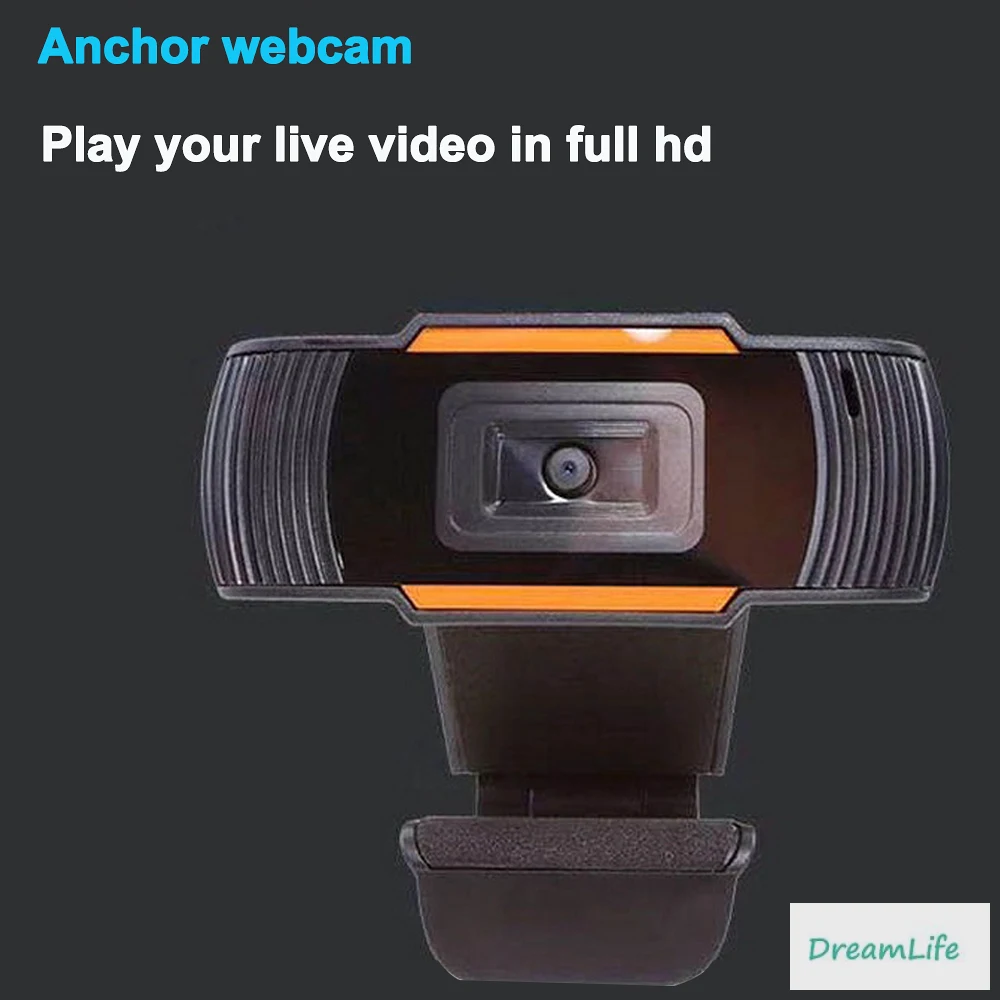 

laptop and desktop 720P camera USB2.0 imported optical lens network broadcast video call video conference 1280X720P 30fps webcam