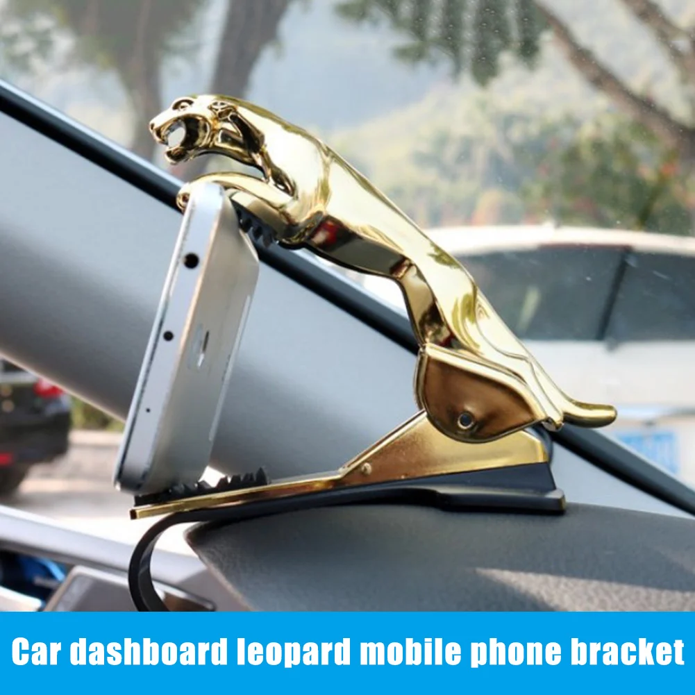 

Hot Car Leopard Dashboard Phone Holder 360 Degree Phone Mount Clip Stand Bracket X66