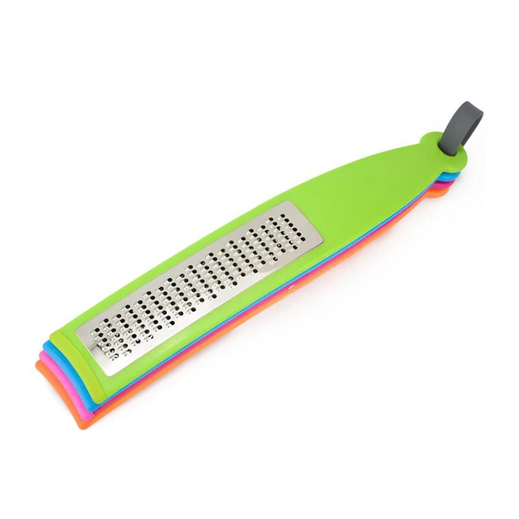 

China Supplier Kitchen Gadgets Stainless Steel Blade PP Handle Creative Four-in-one Combination Fruit vegetable grater