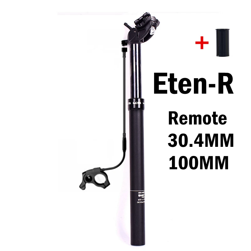 Eten-R 30.4mm 100mm MTB флакон-капельница подседельная сумка Дистанционное Горные велосипед Регулируемый подседельный штырь 27,2/30,9/31,6 мм X 100 мм Дорожный велосипед трубки EXA Eten-R ETEN-я - Цвет: Eten-R 30.4mm 100mm