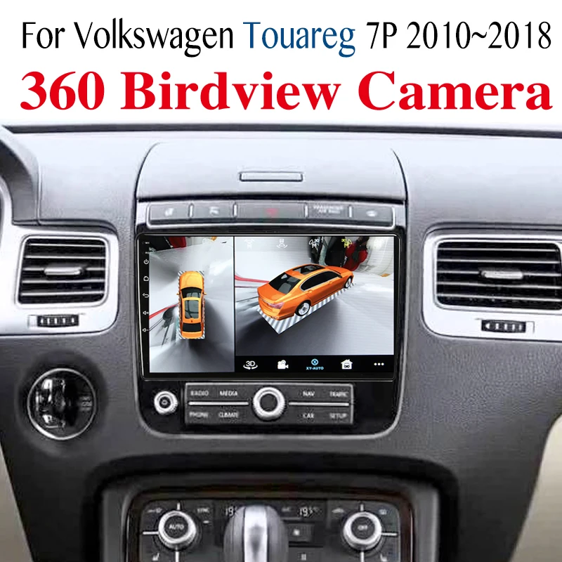 

For Volkswagen VW Touareg 7P 2010~2018 Car Multimedia GPS Audio Radio Navigation NAVI Player Built-in CarPlay 360 BirdView