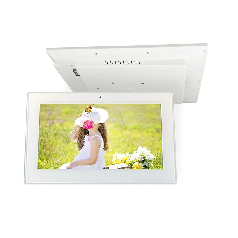 Wall mount 15.6 inch full hd touch screen digital signage