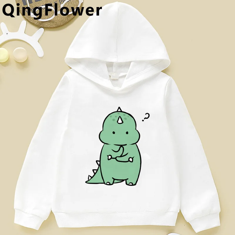 

Dinosaur kids teens Pullover Fleece designer graphic cartoon enfant fille costume clothing big bother