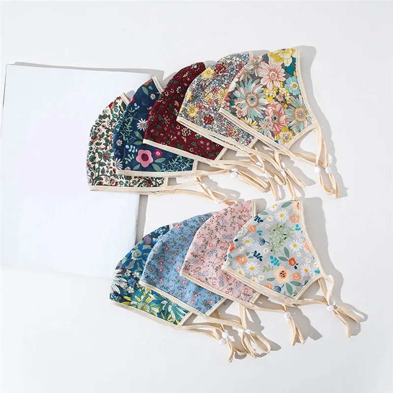 

Quality Woman Mouth Cover Lady Summer Covers Thin Sunscreen Veil Shading Breathable Dust Face Mask Washable For Female