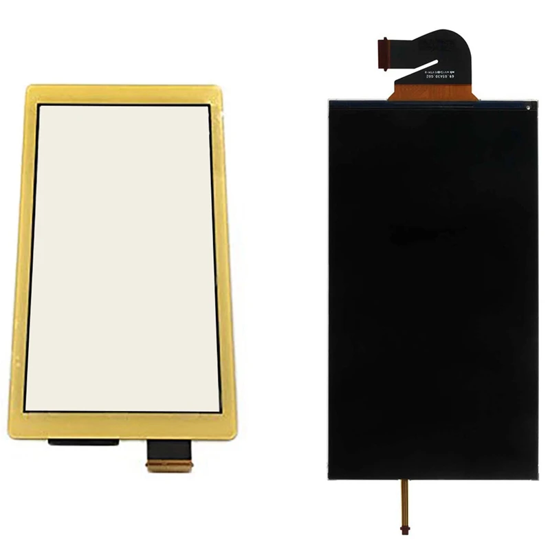 

1 Pcs Press Screen Display Digitizer Replacement Glass & 1 Pcs LCD Screen Digitizer Replacement Front Outer Lens