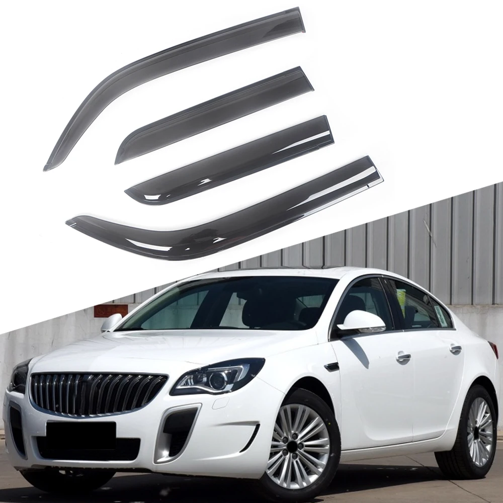 

Ветровые дефлекторы для боковых окон автомобиля Buick Regal 2011-2016, козырек для двери с защитой от дождя, вентиляционные оттенки, козырек для вент...