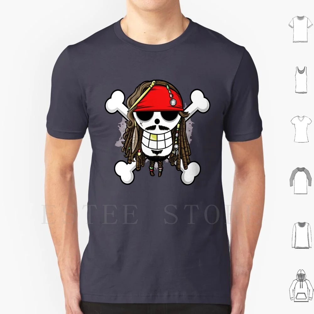 Фото Футболка I'm Captain-Jack, хлопковая, мужская, с принтом DIY, Капитан Пират Джек, Джолли Роджер, Пираты Карибского моря, Nerd Cool Pop Boy №1