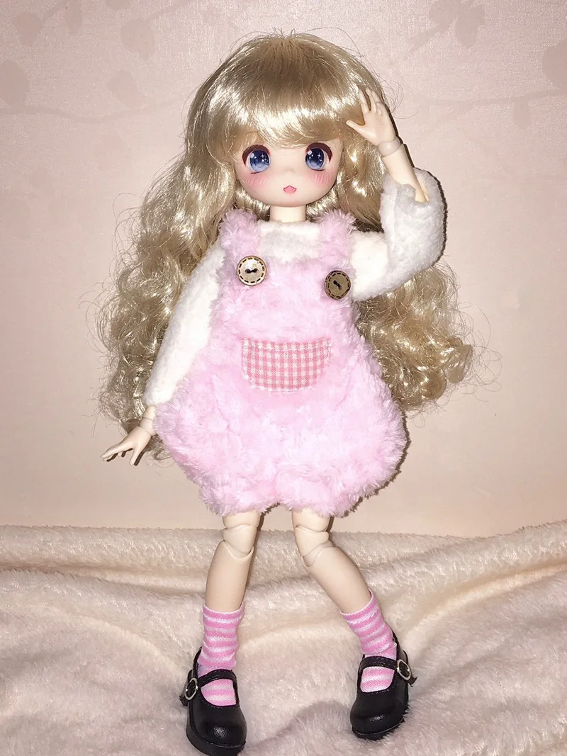 1/6 1/4 1/3 весы BJD парик аксессуары для кукол волнистые вьющиеся парики BJD/SD YOSD MSD SD13 SD17