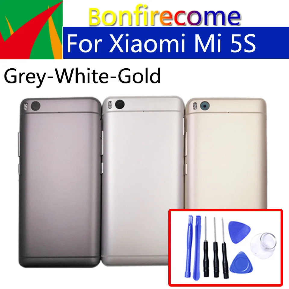 Задняя крышка батарейного отсека для Xiaomi Mi5S Mi задняя корпуса замена шасси с