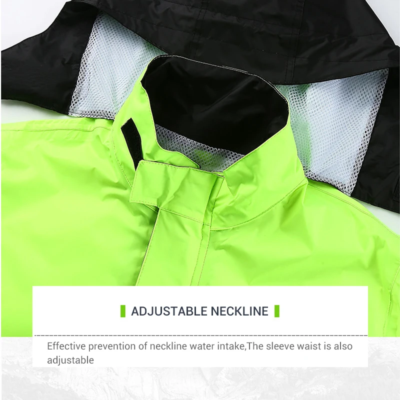 Мотоциклетный дождевой костюм дождевик + непромокаемые штаны пончо