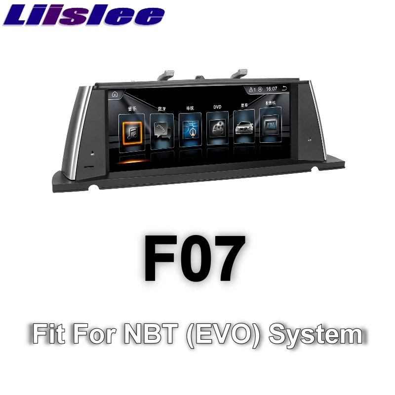Автомагнитола LiisLee с GPS аудио hi fi стереозвук для BMW 5 серии F07 GT 2013 ~ 2017 оригинальный