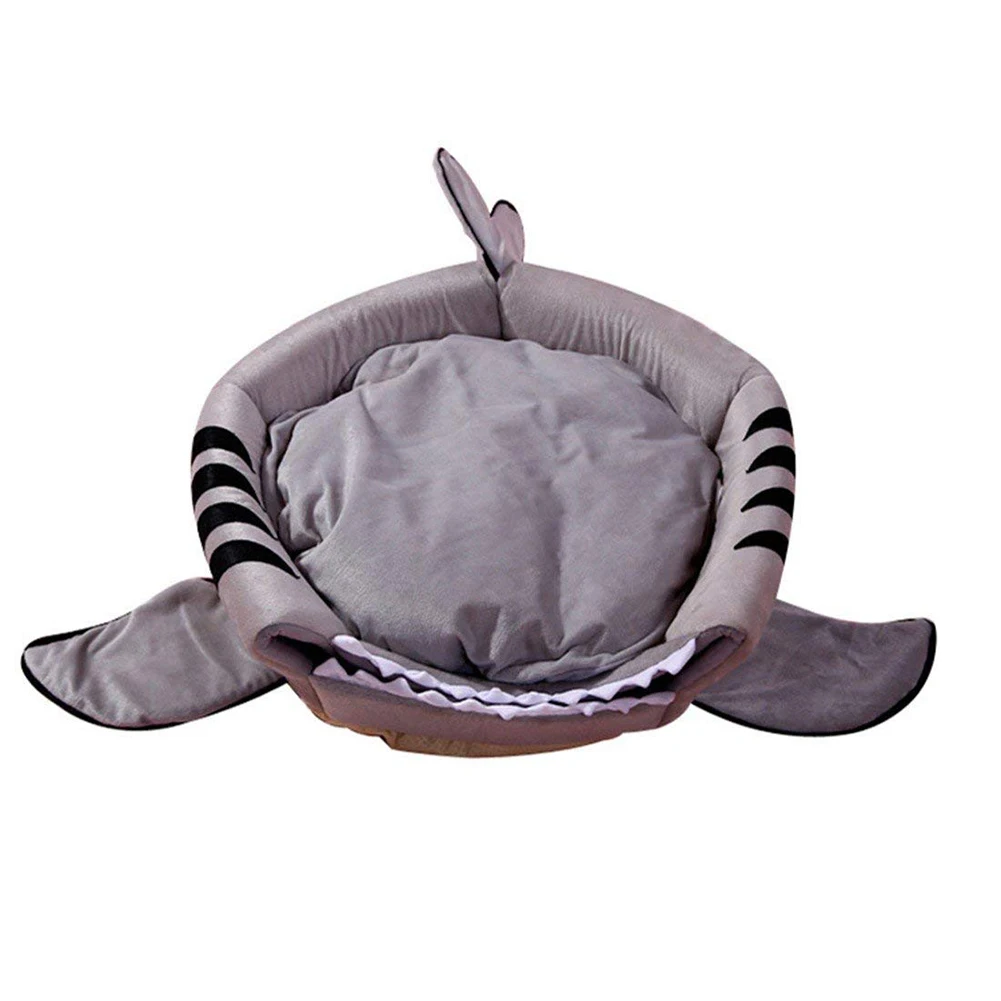 Мягкая подстилка для дома в виде акулы|Дома конуры и манежи| |