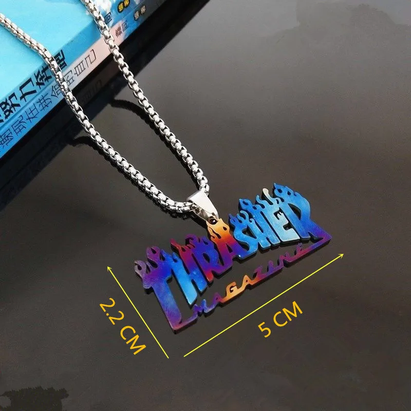 2021 модные уличные ювелирные изделия в стиле хип-хоп Рок чокер из нержавеющей