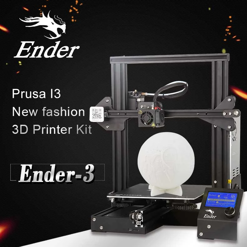 Новейший полностью металлический Ender-3/Ender-3X/Ender-3PRO CREALITY 3d принтер с открытым исходным кодом 3d принтер со съемной поверхностью сборки