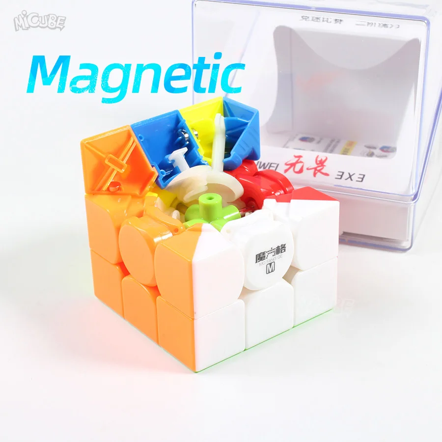 Магнитный куб Magico QiYi MoFangGe WuWei 3x3 магический скоростной профессиональные магниты