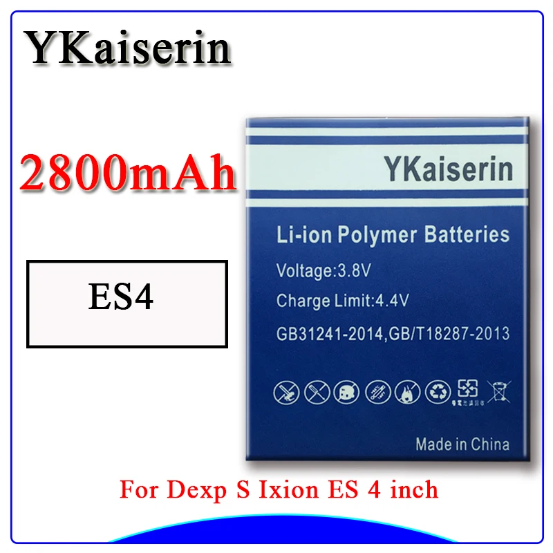 2800 мАч высокой Ёмкость Батарея для DEXP S IXION ES4 &quot/ES 4&quot Мобильный телефон батареи +