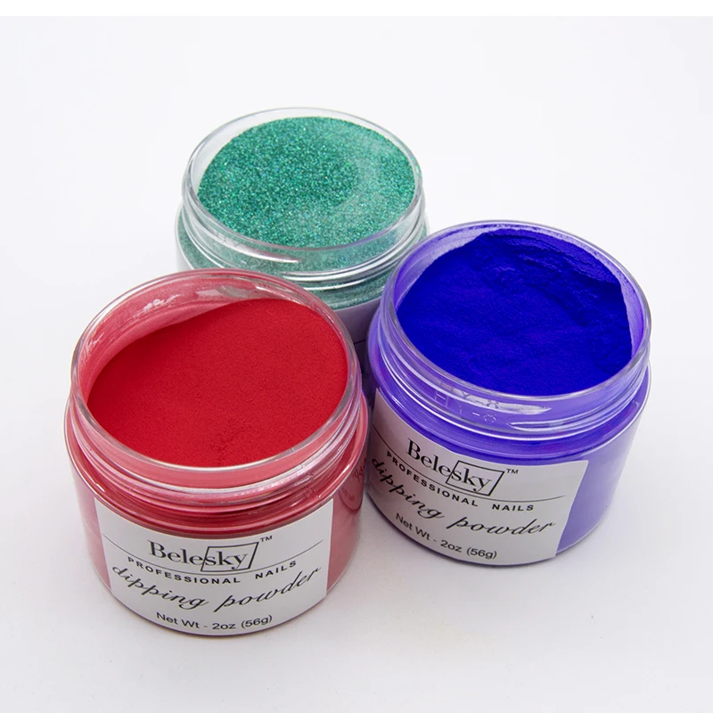 Белески голографическая блестящая пудра для напыления цветная 56 г длительное