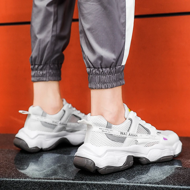 

summer 2020 39 sneaker knitting sapato solid shoe para comfortable men casuales breathable zapatos sneakers hombre Male for de