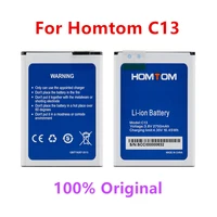 100 original new homtom c13 2750mah battery for homtom c13 smart mobile phone tracking number