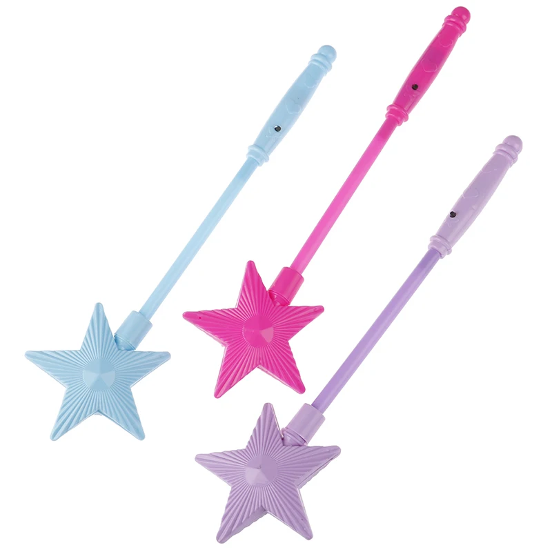 Пластиковая светодиодная светящаяся палочка пятиконечная звезда волшебная