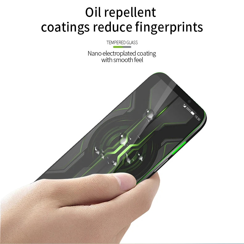 Защитная пленка MOFi для телефона Xiaomi Black Shark 2 Pro закаленное стекло 3D с полным