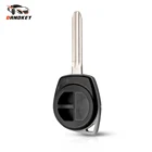 Dandkey удаленного Оболочки fob подходит для Suzuki Grand Vitara Swift Liana В виде ракушки брелок 2 кнопки с ключевыми Pad Авто Запчасти