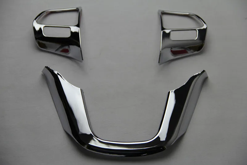 Многофункциональный чехол на рулевое колесо с хромированной отделкой из АБС