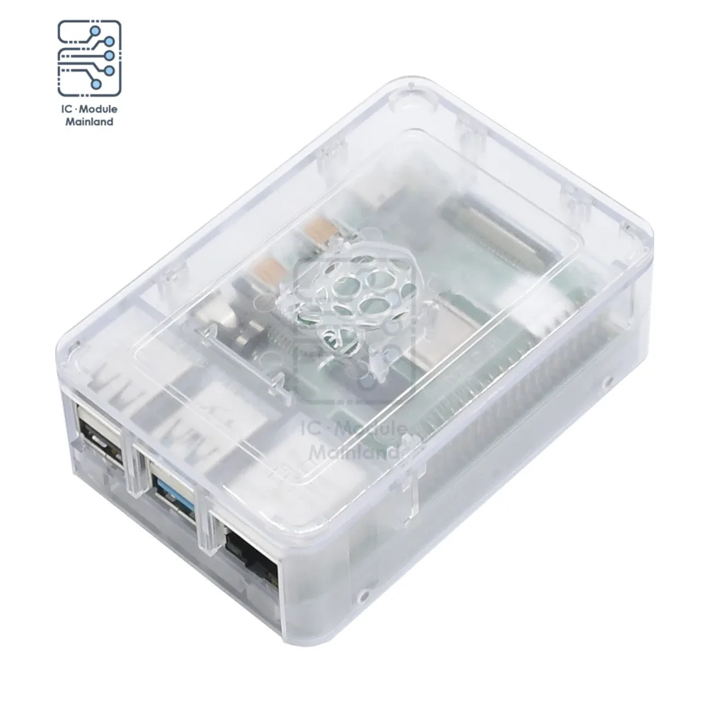 Корпус из АБС-пластика защитный корпус теплоотвод источник питания для Raspberry Pi 4