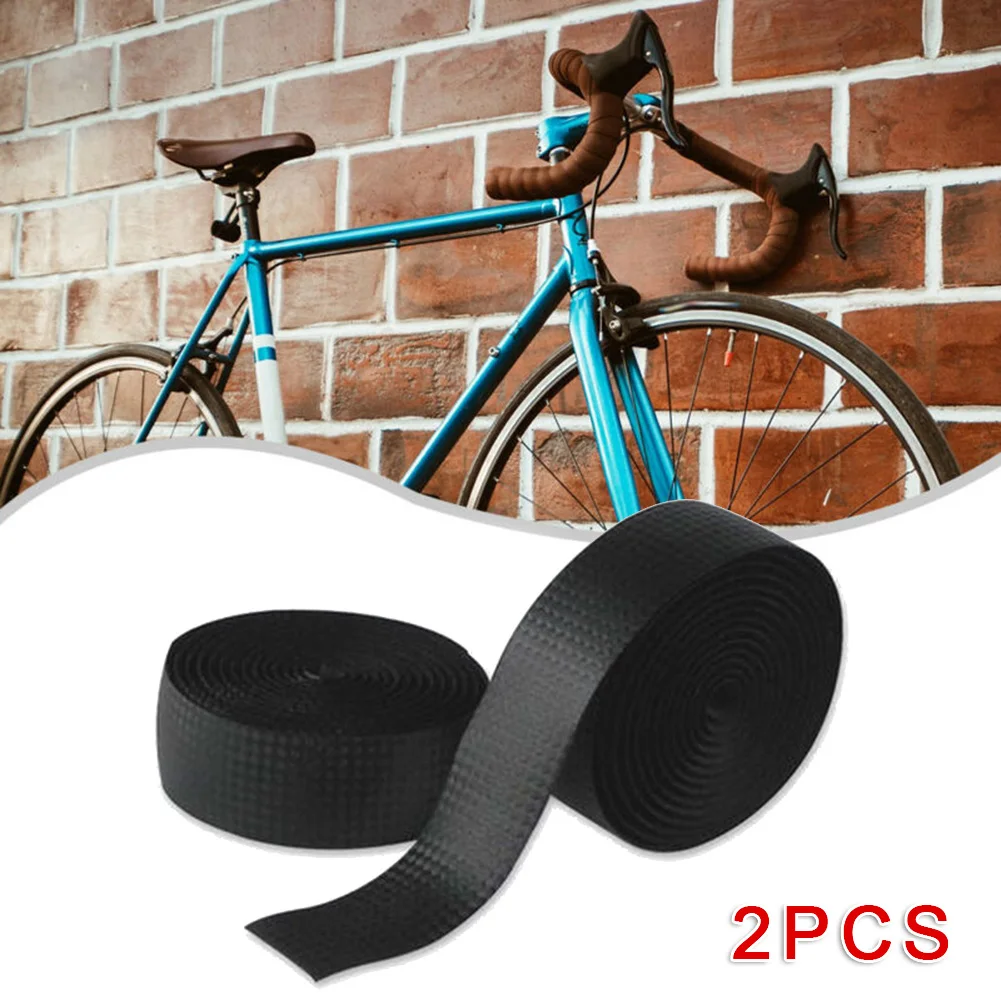 

Bike Handlebar Tapes 2pcs EVA Bicycle Handlebar Tape Tacing Anti-slip Bike Grips Soft Grip Shockproof Bicycle Accessories