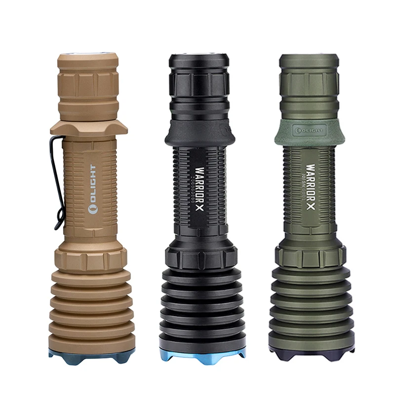 Светодиодный тактический фонарик OLIGHT Warrior X перезаряжаемый от USB 2000 люмен с