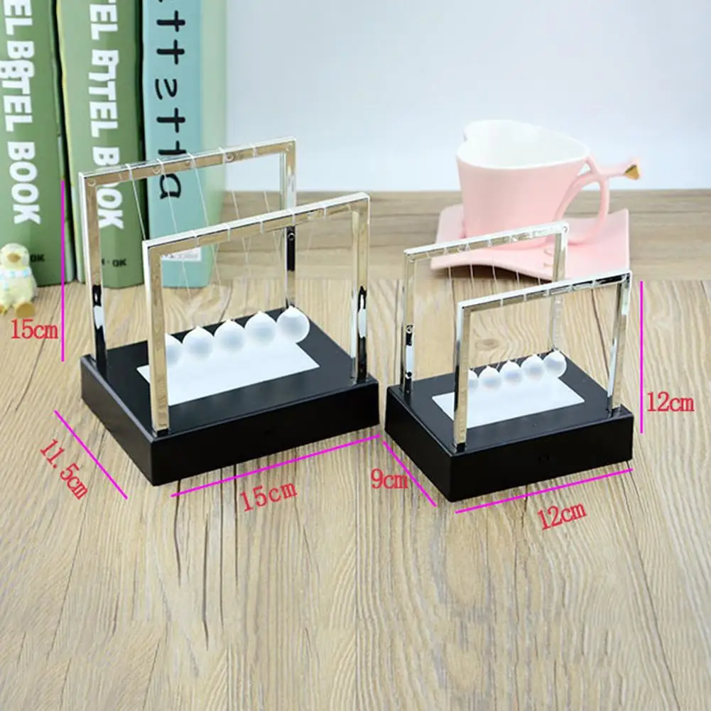 1 набор маятник Ньютона Балансирующий мяч игрушечная лампа Колыбель стеклянный