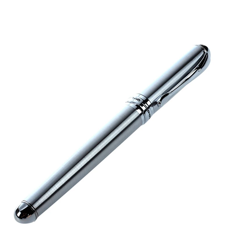 JinHao X750 Серебряная CT авторучка и 911 стальная с 0 38 мм дополнительный тонкий