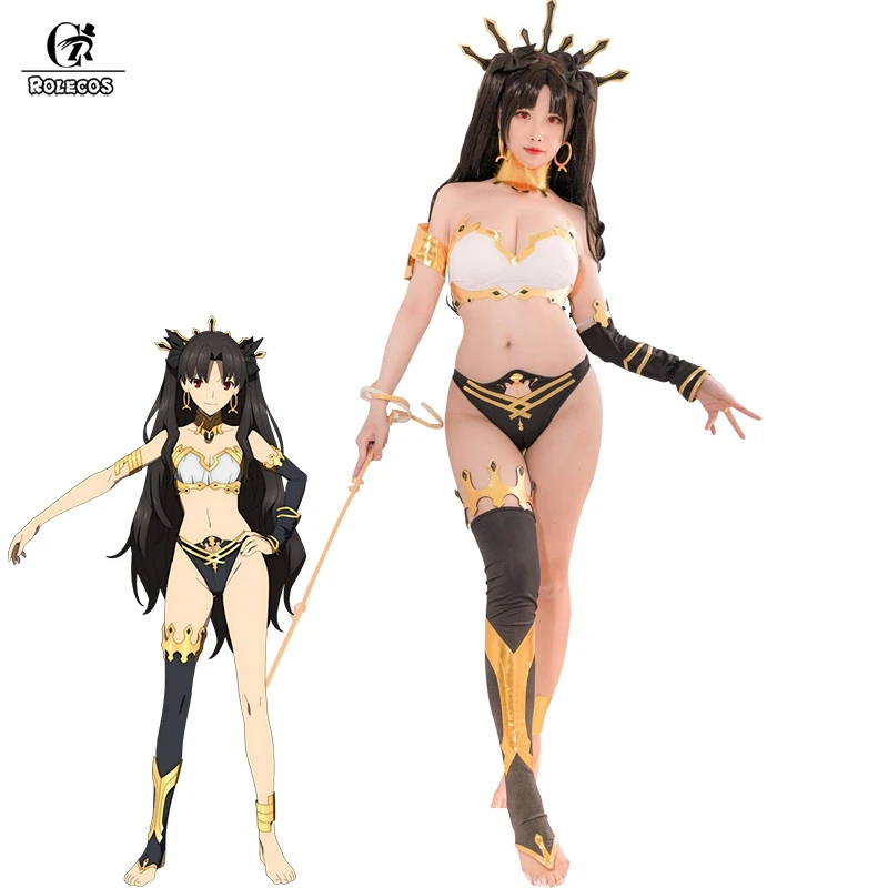 Костюм для косплея ROLECOS FGO Ishtar Babylonia женский сексуальный костюм Купальник бикини