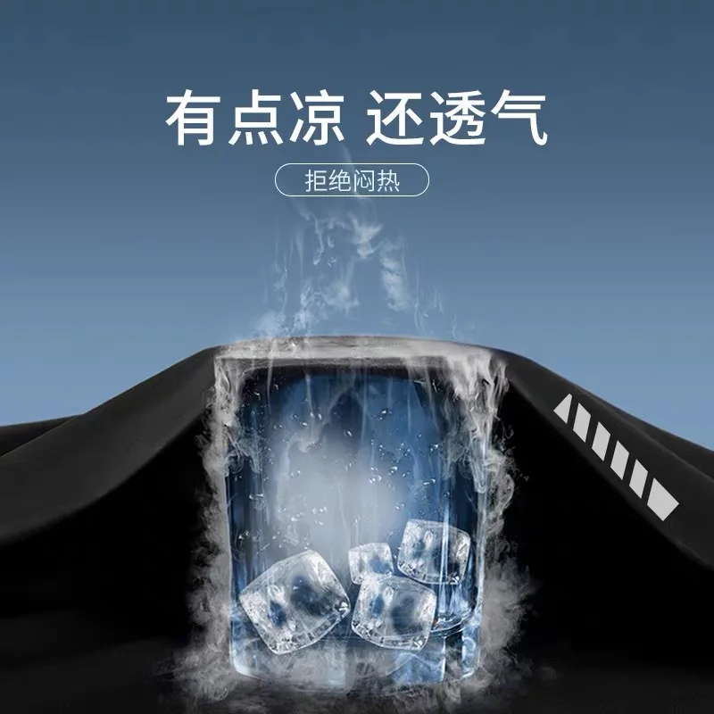 

Ice silk breathable casual pants men's spring and autumn plus size warm pants men's trousers sports pants men's