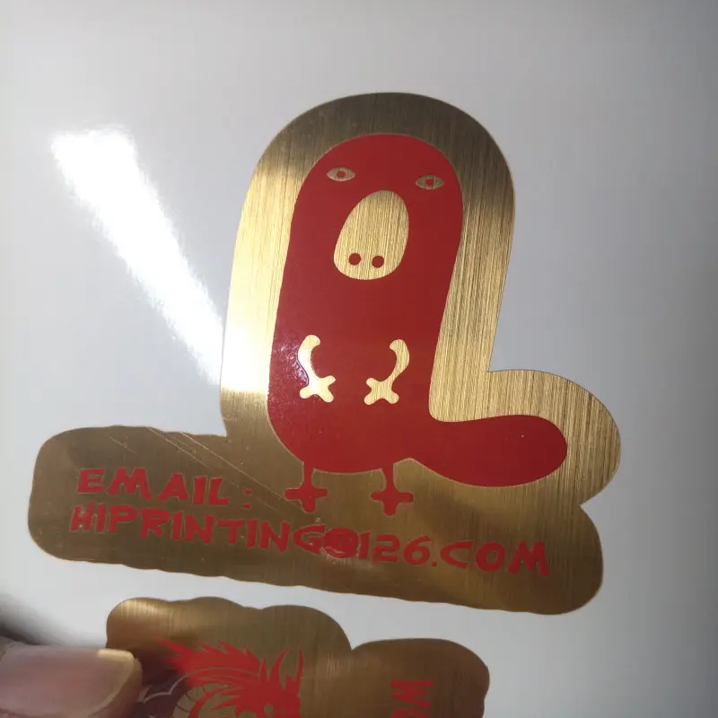 2x2 дюйма белая виниловая наклейка печать на заказ/kiss cut sticker