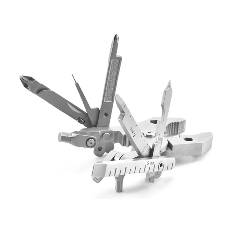 

25 in 1 Portable Mini Folding Pocket Multi-Functional Pliers Outdoor Hiking Camping Woodworking Multitools Hardware
