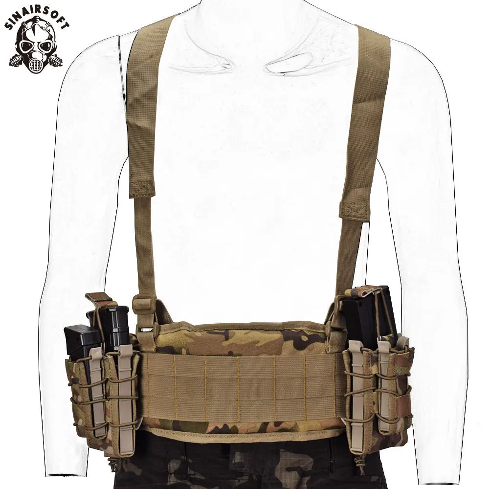 Тактический Жилет Molle ремень мужской армейский специальный 1000D нейлон военный удобный боевой пояс EAS h-образный Регулируемый мягкий