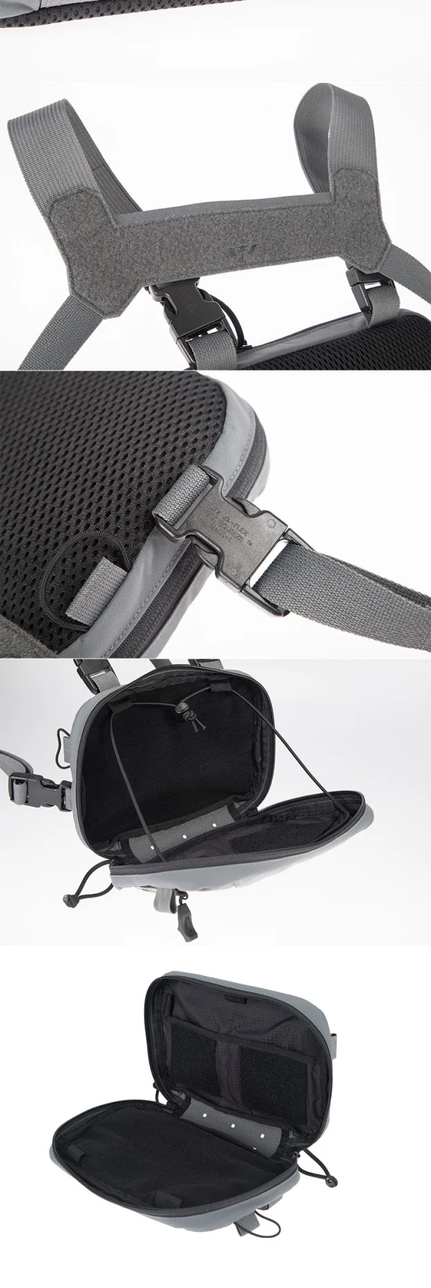 Outdoor Sports Tactical Chest Hanging RF-1 Multifunctional Chest Bag 500D Composite Fabric