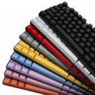 Механическая клавиатура с 104 клавишами, чистый цвет, набор клавиш для игр, игровая клавиатура для киберспорта, игровая клавиатура с кнопками, сменная клавиатура
