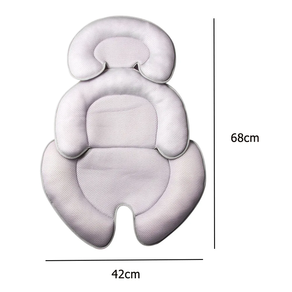 

Baby Breathable Stroller Seat Cushion Liner Thicken Air Mesh Sleeping Mat Stroller Seat Cushion Four Seasons Universal